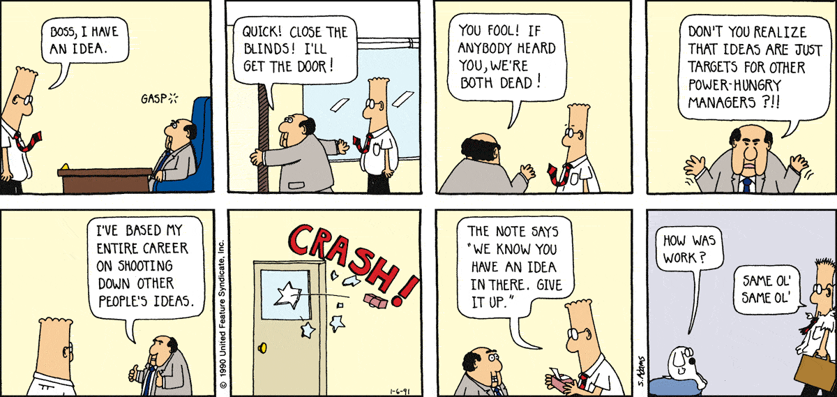 Dilbert Cartoon